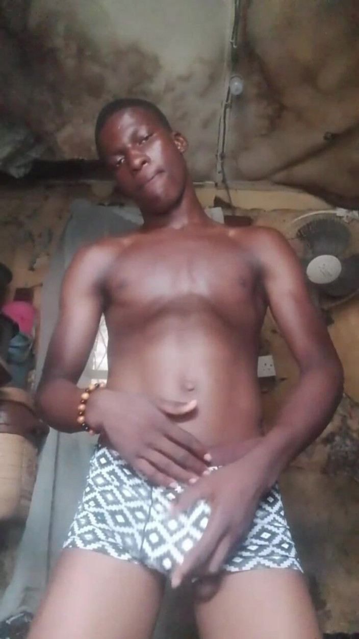 Black shooterr: Young Boy Got Horny and Jerking off