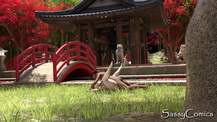 Sassy Comics Trans: Chun-li vs grosse bite d’ébène futa - combattant de rue de...