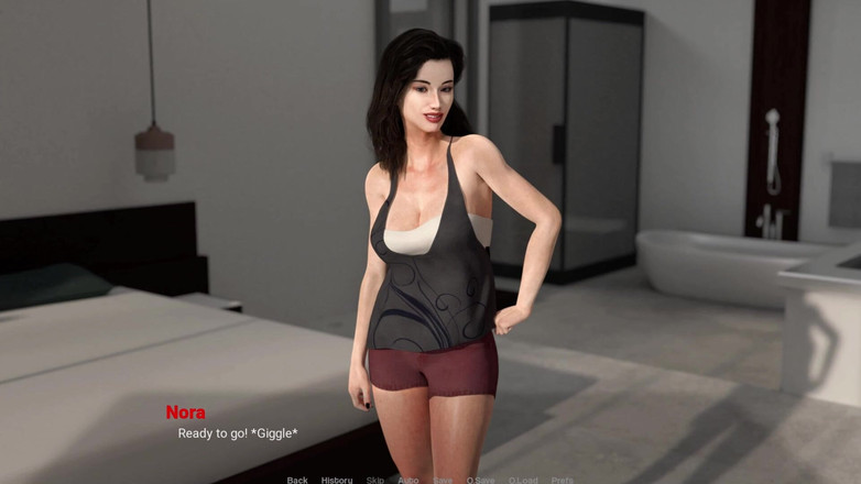 3D Cartoon Porn: Evden uzakta 7 - kocası yatakta yanındayken, Kadın Eva'dan göğüslerini ve götünü...