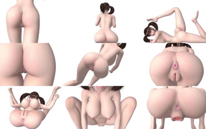 X Hentai: Animație cu țâțe mari - Hentai 3D 84