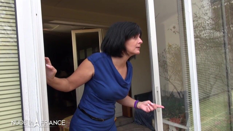 Nude in France: The CEO is a naughty big titted cougar taking care...