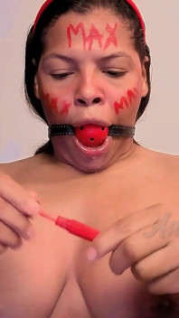 Body Writing Bich BDSM Deep Throat do 4 penisów