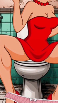 Gloryhole: แม่บ้านที่แต่งงานแล้วโดนเย็ดในปากและรูตูดในห้องน้ําสาธารณะสกปรก
