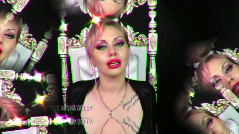 Goddess Misha Goldy: Ekstremalne jebanie mózg! Goon i edge aż do końca!