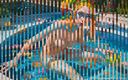 AI Girls: Chicas elfo desnudas jugando en la piscina