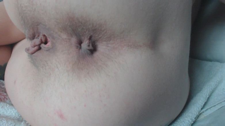 Risky Hairy Couple: Граю з моїми волохатими дірками крупним планом