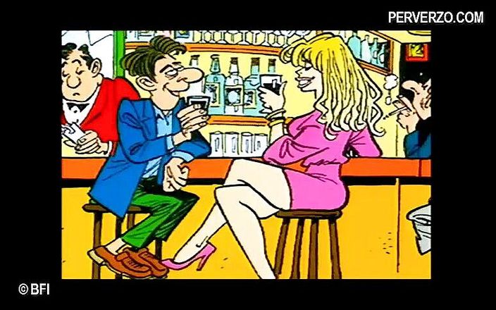 Cartoon Porn: Niederländische sex-comic-zusammenstellung dvd.