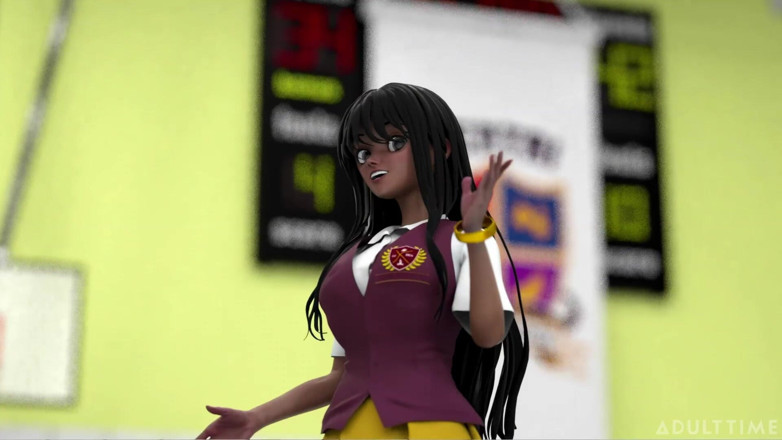 Hentai Sex School: Hentai sex college 2º semestre parte 3 - meninas hentai gostosas empurram suas...