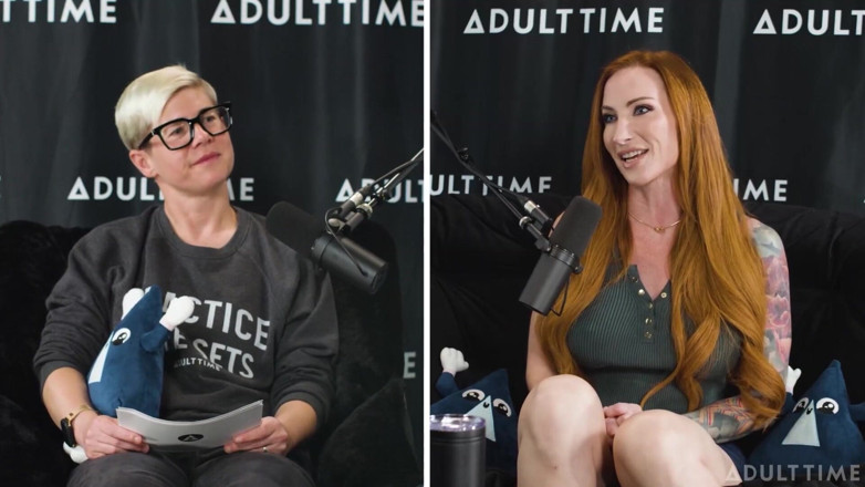 Adult Time Podcast: Sophia Locke uważa, że schwytanie kosmitów byłoby gorące ?! Podcast czasu dla...