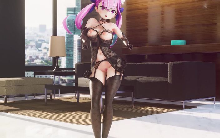 Mmd anime girls: Mmd R-18 Anime flickor sexig dans (klipp 108)