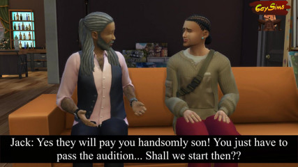 Dirty gay Sims: Nghệ sĩ đồng tính da đen lớn tuổi tạo ra một cặp...