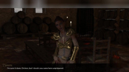3DXXXTEEN2 Cartoon: Samarra's anti-demonic blowjob. 3D porn cartoon sex