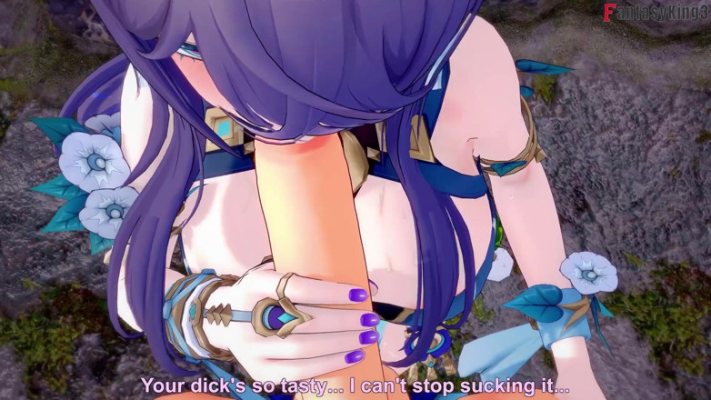 Fantasy king: Lauma sexy kouření - Genshin Impact