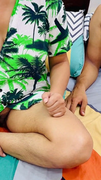 Busy Step Sister Helps Her Step Brother His Erection