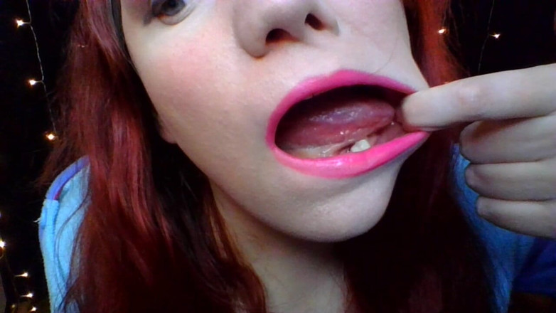 Scarlet Vixen: Mund-fetisch - molars &amp; lippenspreizen
