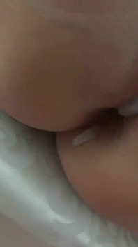 Sprutad 3 gånger!! Mega squirt xxl! anal, fitta, mun insemination
