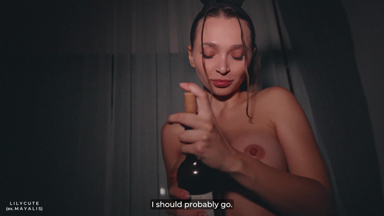 Lily Cute: Babe Lily Fucked in Latex at the Afterparty
