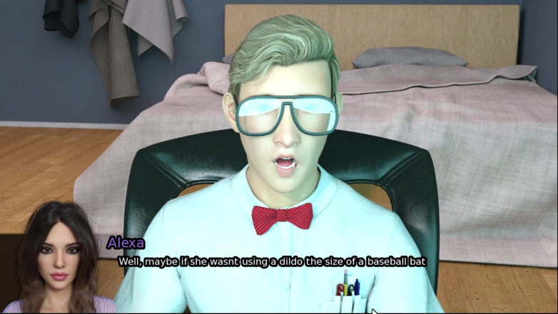 Johannes Gaming: Sexbot - я кінчив на трусики Емілі