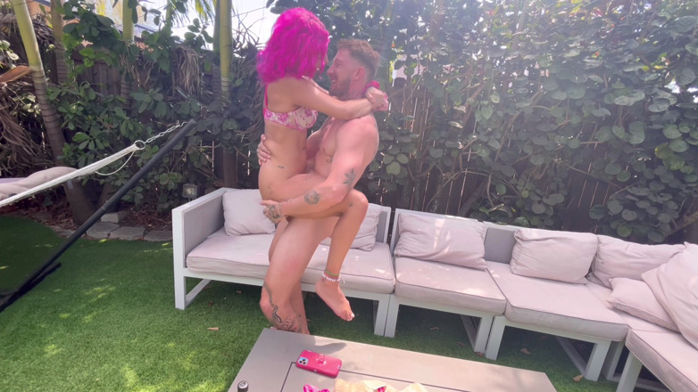 Nali Marie: Bwc Outdoors Blowjob, Pussy Eating, Riding