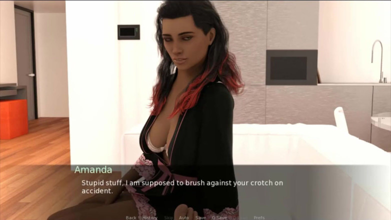Visual Novels: Криза середнього віку, частина 12 - трахаю незнайомця в спільному місці