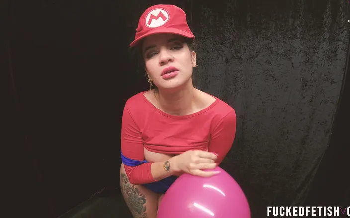 Fucked fetish: B2p Mario Bros Cosplay Red Balloons Pop High Heels