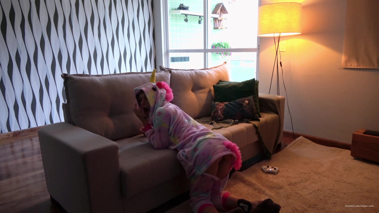 Homegrown Swingers: Onesie Girl Rides a Dick