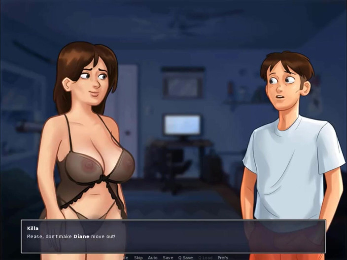 Cartoon Play: Summertime saga deel 169 - 2 hete milfs en man