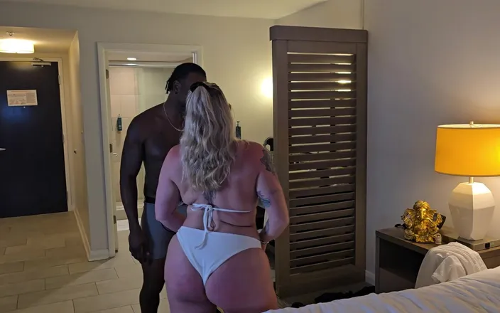 April Velvet: Slut Wife Bred by American BBC