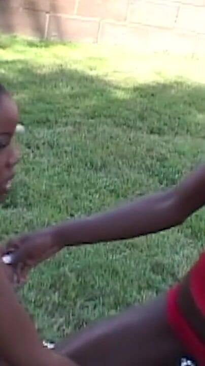 THAGSON MATURE: Ebony Lesbians Grind and Toy Each Other Wildly
