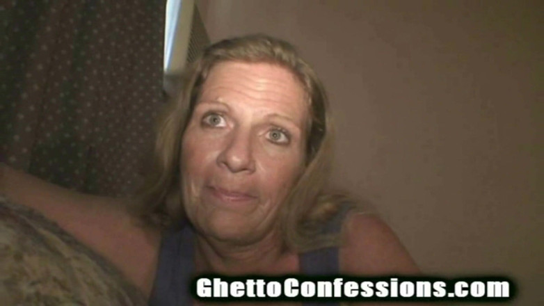 Ghetto Confessions: Ugly Granny Ex Stripper Hooker Bitch Big Tits Blowjob Sperm...