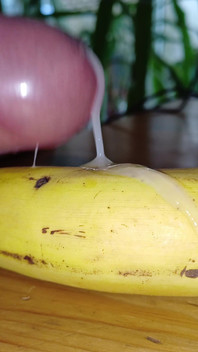 A Gay Dream Comes True. a Highly Potent Premium Sperm Donation for Your Banana Split..mp4