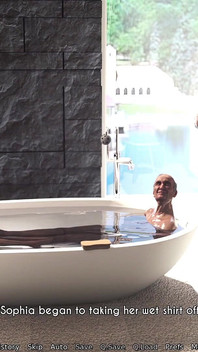 Una esposa y madrastra awam, edición principal 19a lavando viejos caballero