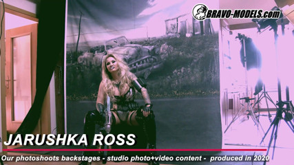 Bravo Models Media: 384- Séance photo dans les coulisses Jarushka Ross - adulte