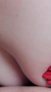 Natural Big Tits Mature Stepmom. She Jerks off My Dick with Her Huge Tits