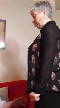 Horny Granny Savana Gets a Wet Pussy From Young Men