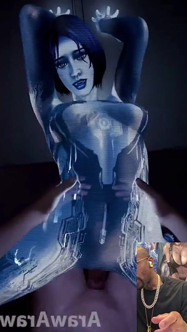 Tight Ass Pussy Cortana Getting Her Digital Bald Pussy Fucked (Good news media)