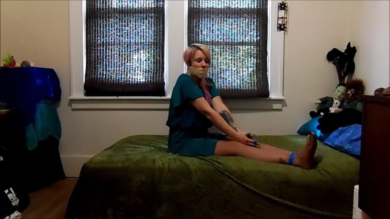 Selfgags classic: The Gag Training Of Dolly - part 1
