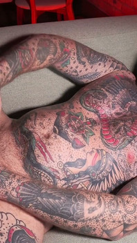 Tatuada Dom Cum Shot &ass Play