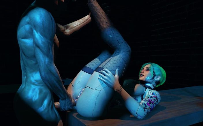Wraith ward: Pounding Cybernetic Ass Hard