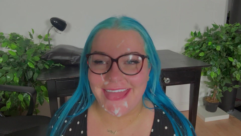 AmeliaRae: Naughty Secretary - Cum on Glasses