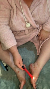 Épilation à mes pieds