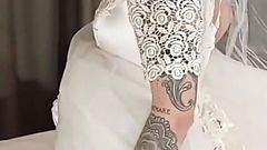 Lady Angela Wedding Role Play Pussy Worship