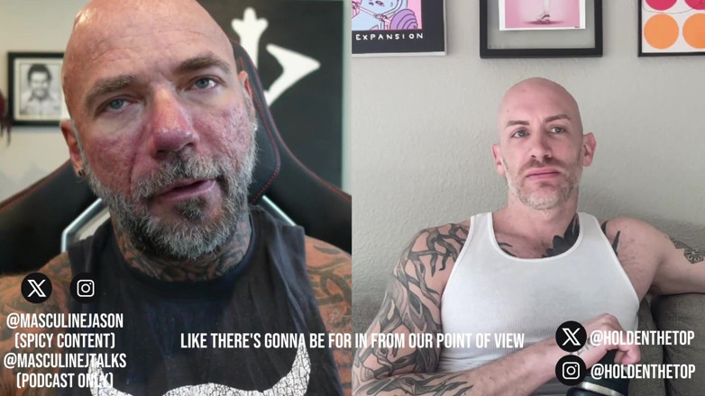 Raw and Uncensored with Masculine Jason: Porn Star Confessions - Holden the Top (episode 210)
