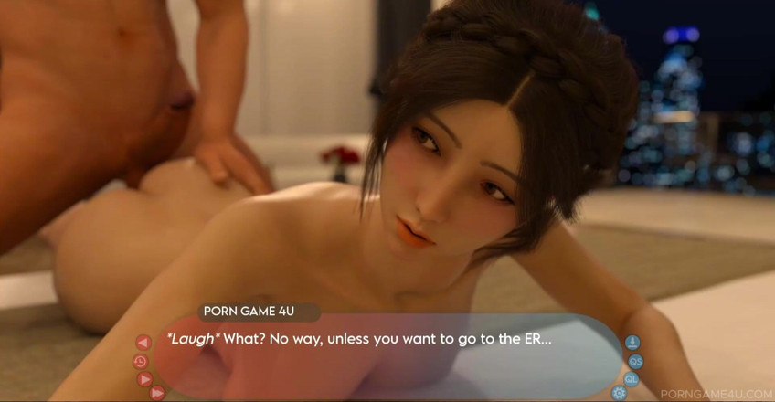 Porn game 4 u: Intimate Exploration Gentle Footjob &amp; Sensual Reverse Cowgirl with Emma-by Justice...