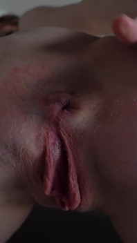 Spreading My Creamy Pussy and Asshole