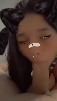 Teeb 18 Years Sucking Big Cock