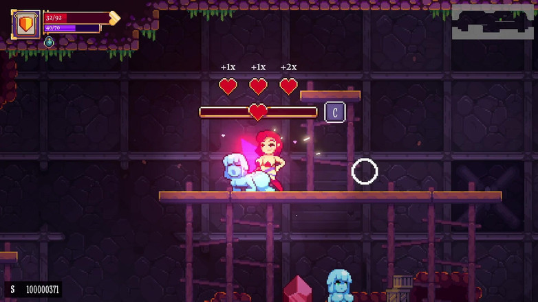 LewdArcade: स्कारलेट युवती साइड स्क्रॉलर गेम प्ले [भाग 01] मिनी सेक्स गेम [18+] अश्लील खेल खेल