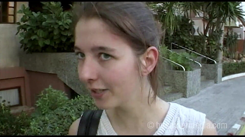 Sextermedia by Pete: Dark Blonde Teen Girl Shyly Shows Her Pussy