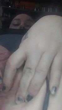 Chubby Slut Stretches Asshole and Masturbates POV
