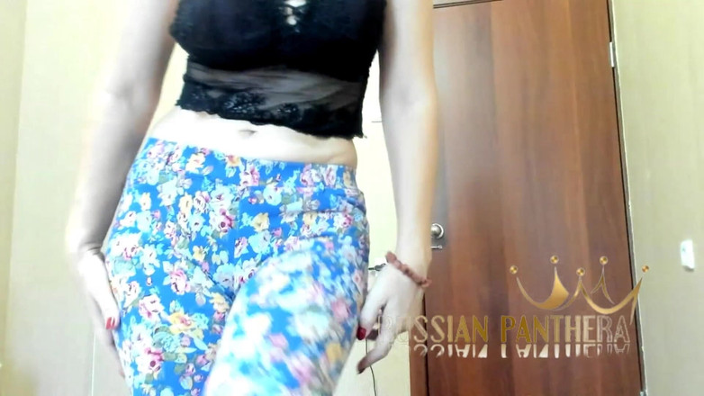 ANGELA_LADY: Dança com leggings azuis levou ao êxtase